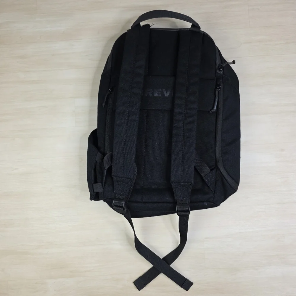 Brevite Everyday Backpack Triple Black Laptop‎ READ